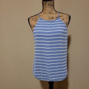 (NWT) Express Light Blue and White Striped Camisole